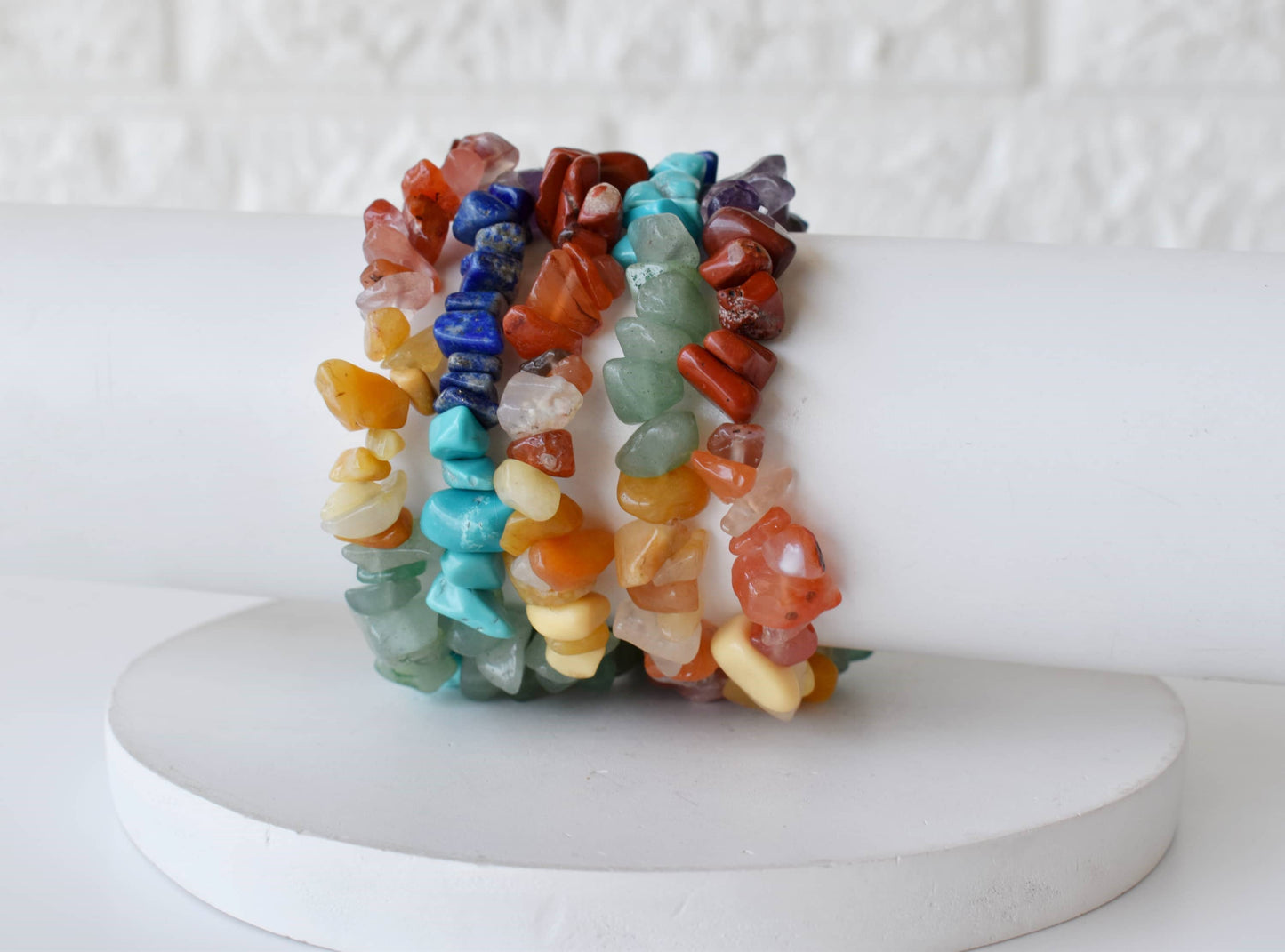 Celestial Alignment Bracelet | 7 Crystal Chip Healing Stones