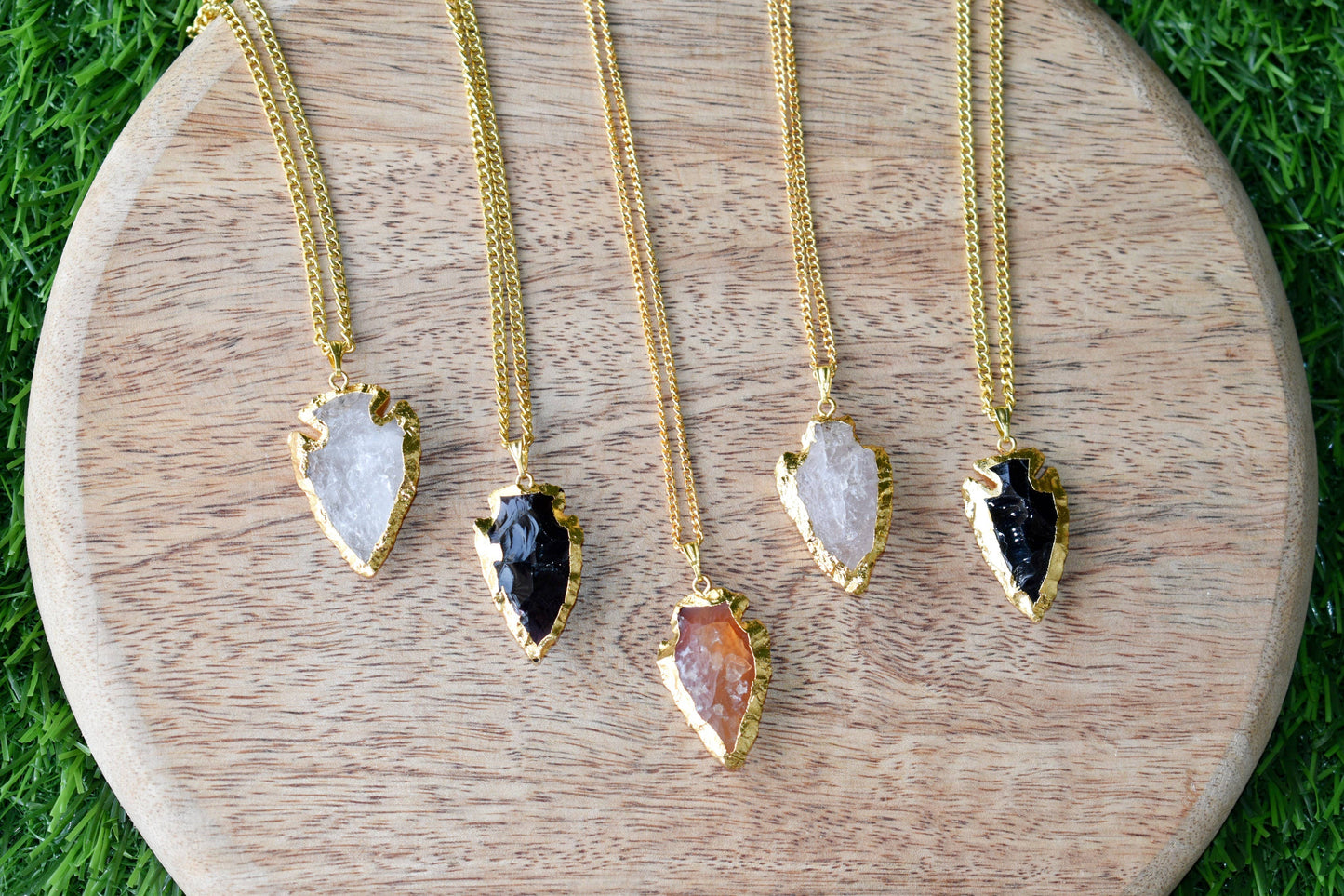 Warrior's Path Arrowhead Pendant