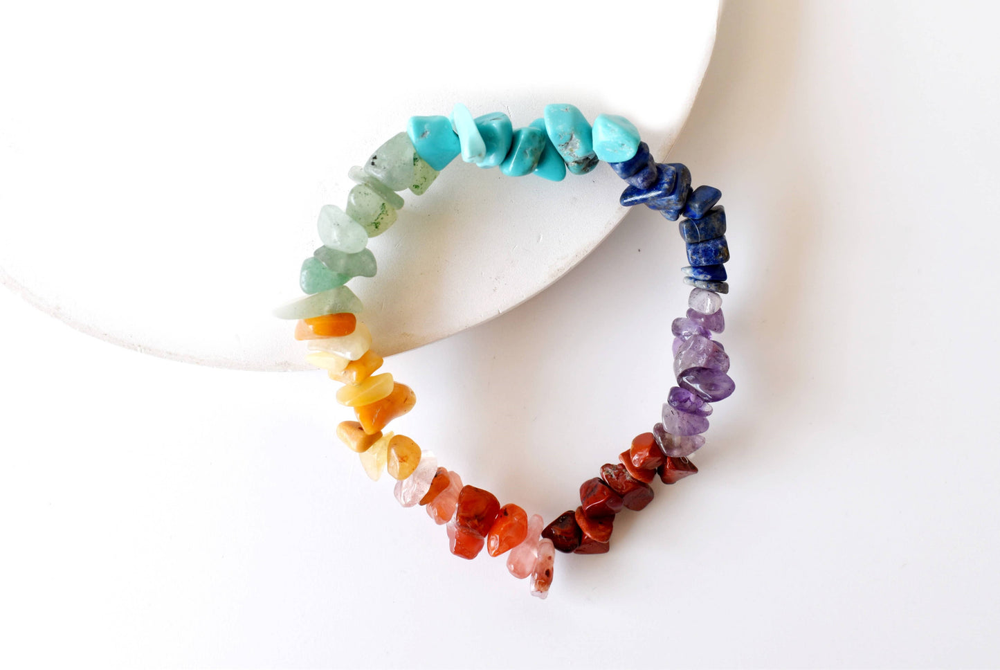 Celestial Alignment Bracelet | 7 Crystal Chip Healing Stones