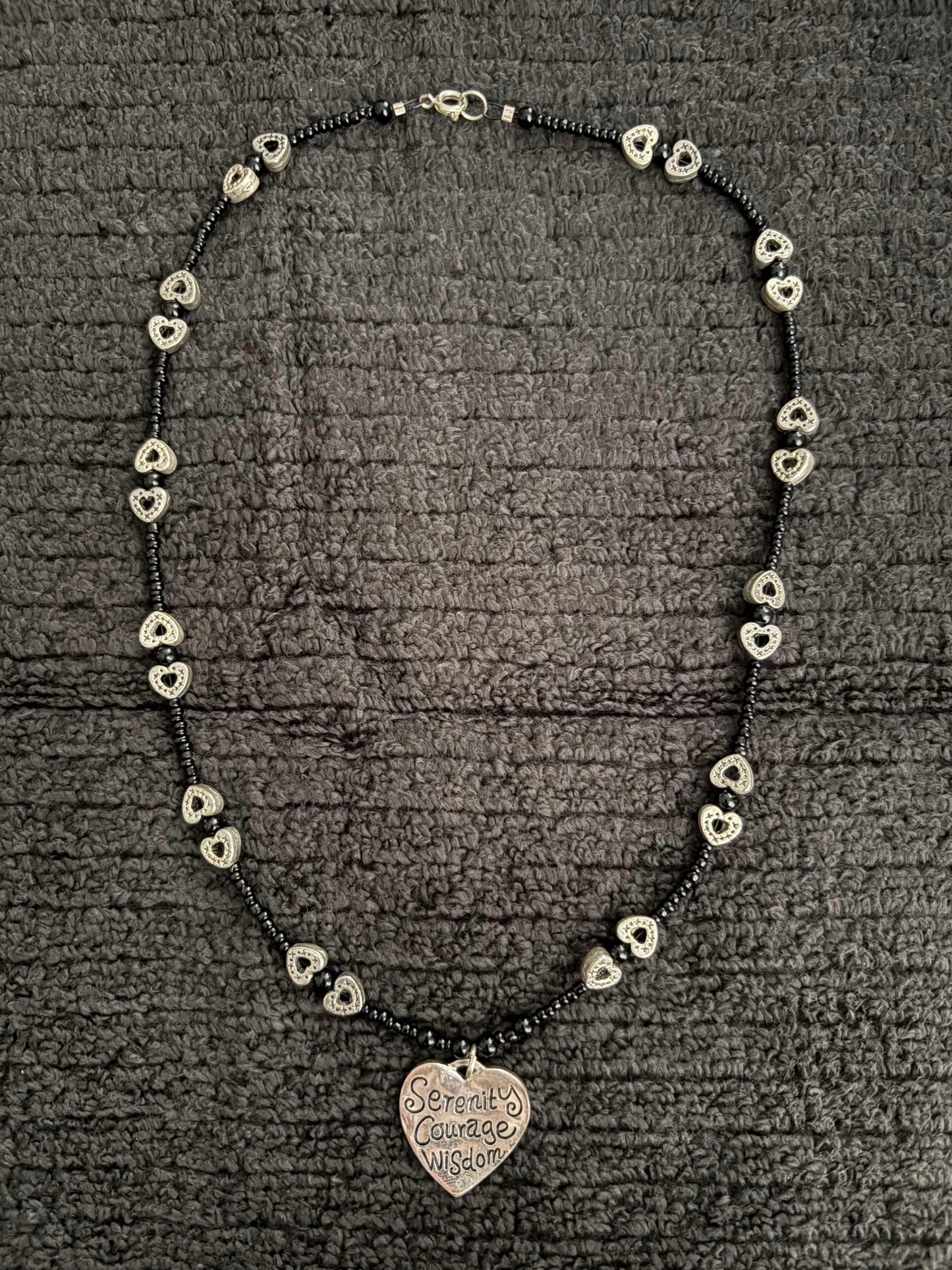 Heart of Serenity Necklace - Courage, Wisdom, & Divine Balance