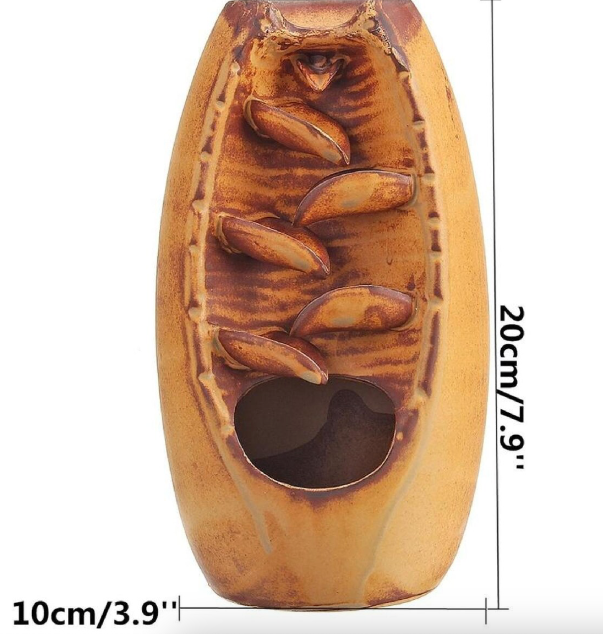 Backflow Incense Burner — Waterfall Flow for Spiritual Alchemy & Meditation