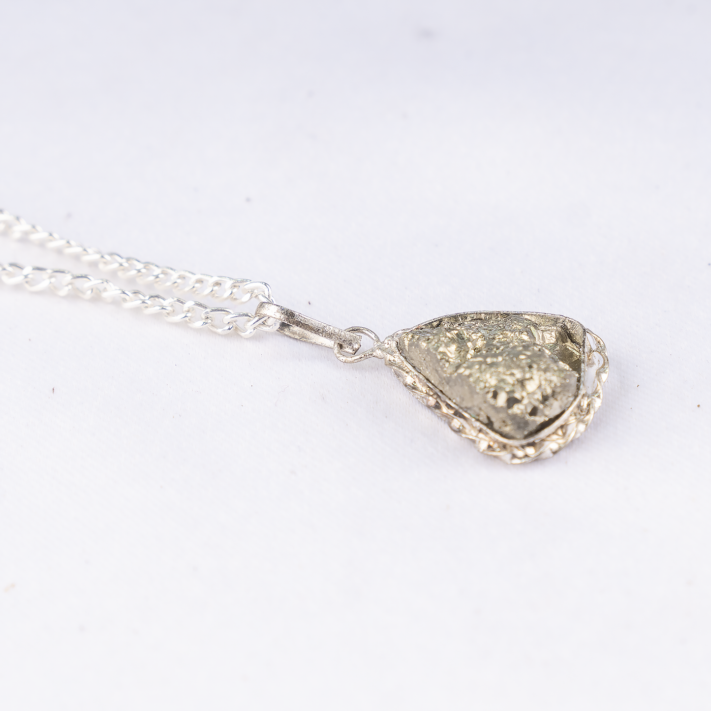 The Alchemist's Pendant | Pyrite Stone