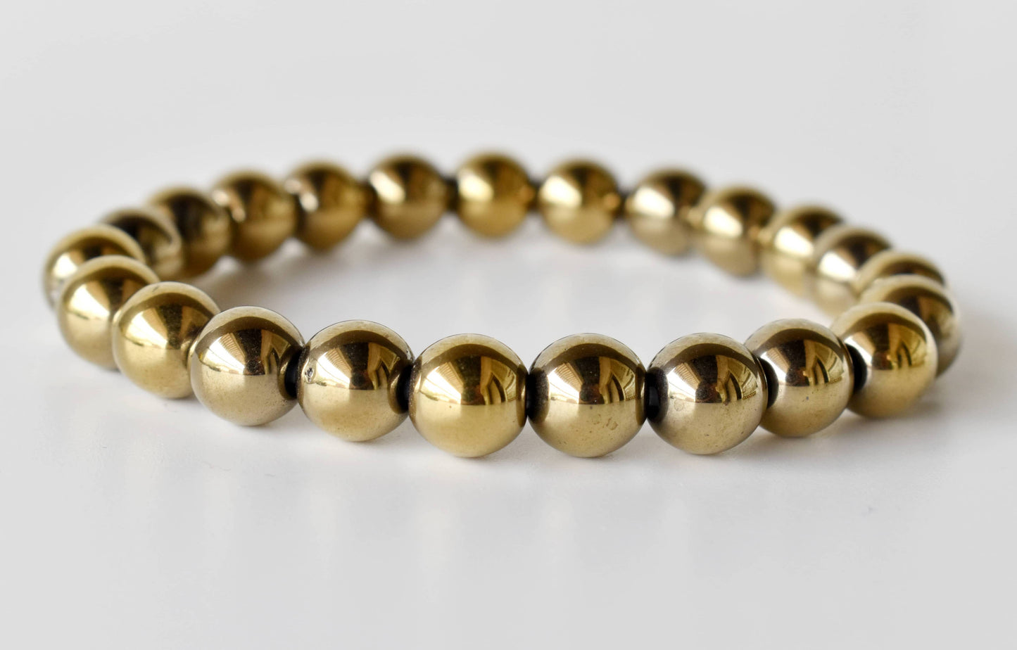 Golden Vitality Bracelet | Golden Hematite