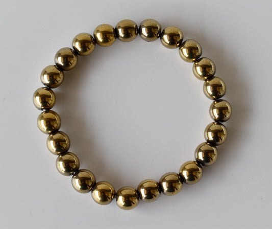 Golden Vitality Bracelet | Golden Hematite