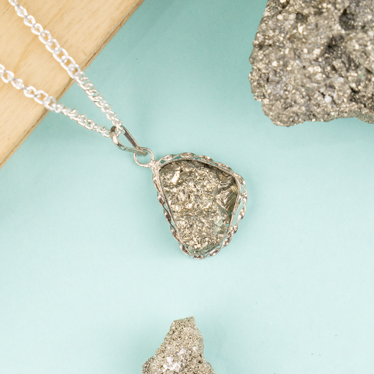 The Alchemist's Pendant | Pyrite Stone