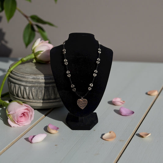 Heart of Serenity Necklace - Courage, Wisdom, & Divine Balance