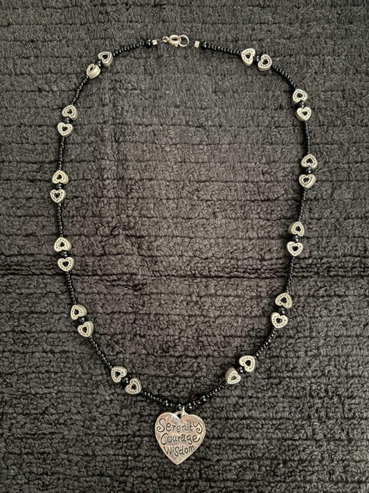 Heart of Serenity Necklace - Courage, Wisdom, & Divine Balance