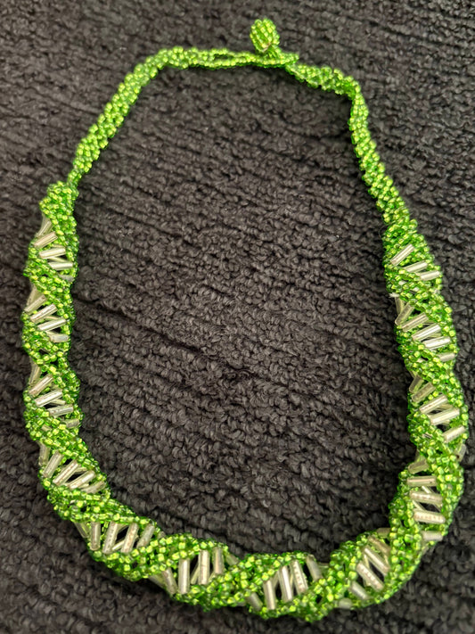 Elven Whisper Enchanted Necklace - 3D Spiral Chunky Choker