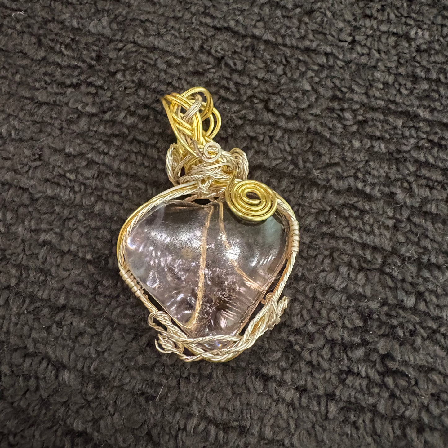 Fairy-Fire Heart Pendant