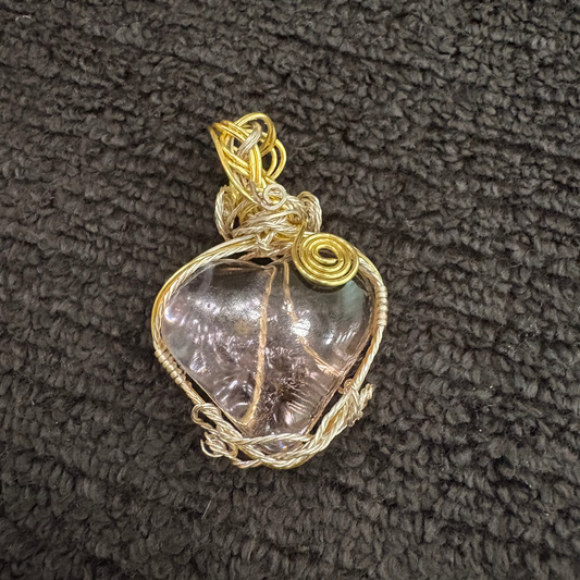 Fairy-Fire Heart Pendant