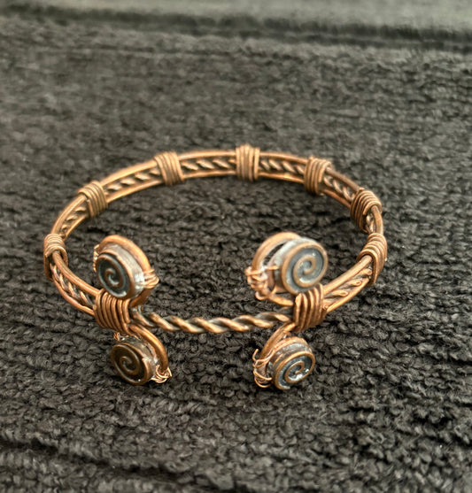 Gaia's Spirit Copper Bracelet