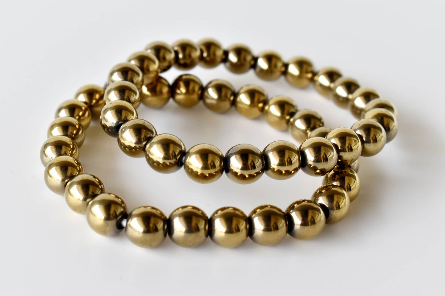 Golden Vitality Bracelet | Golden Hematite