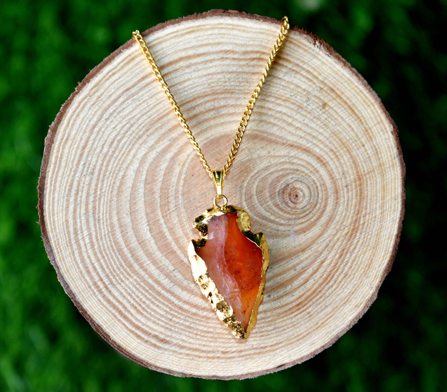 Warrior's Path Arrowhead Pendant
